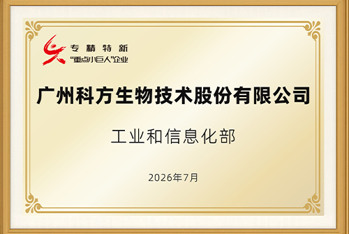 国家专精特新&ldquo;重点小巨人&rdquo;企业